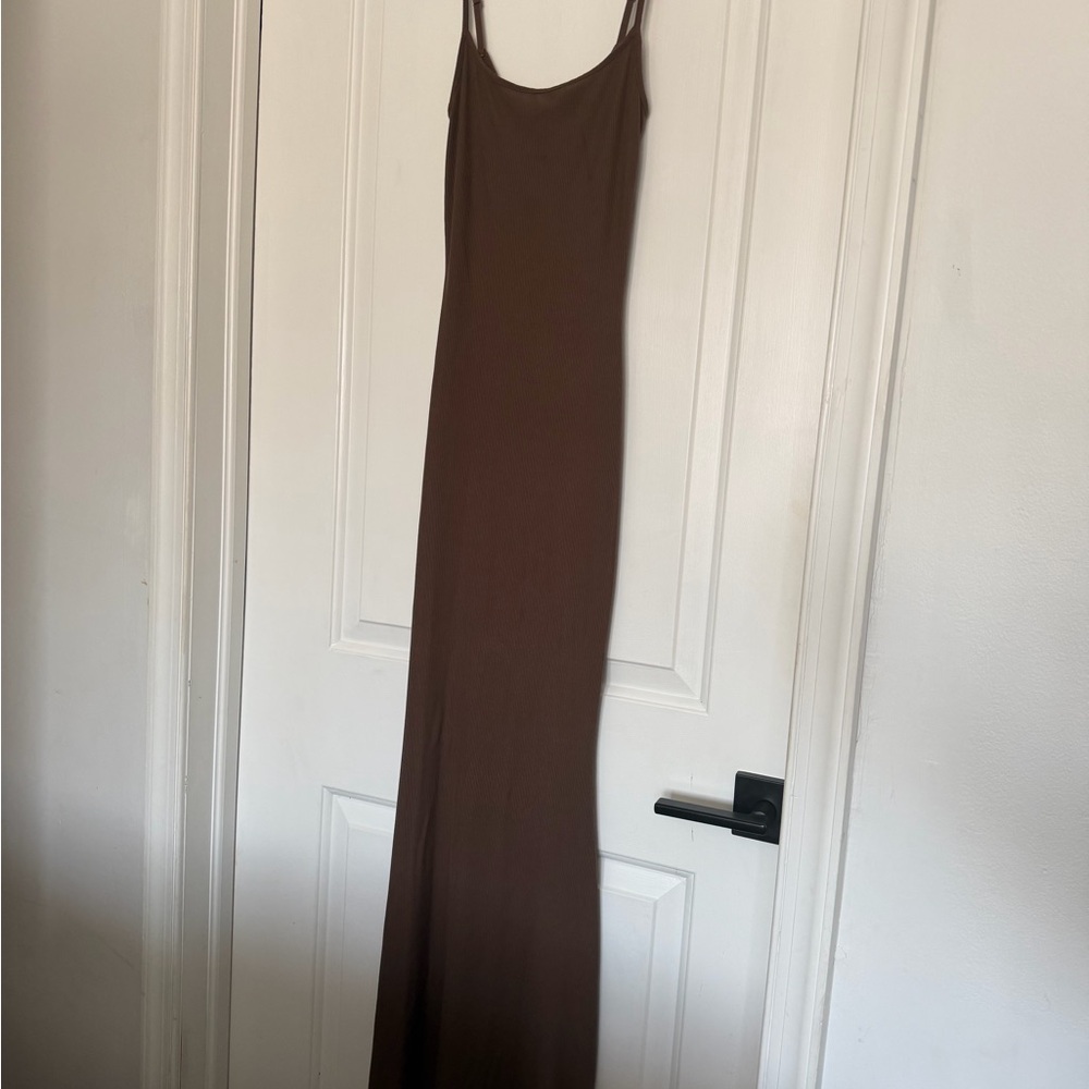 SKIMS Long Slip Dress
